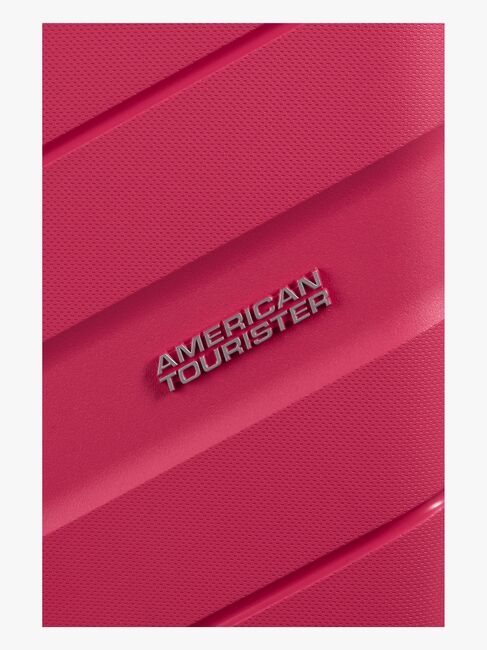 American Tourister Jetdriver Spinner Trillekoffert 32L, Raspberry Pink