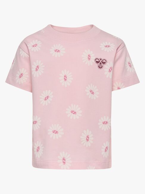 Hummel Mini Loose Flower T-skjorte, Pale Lilac