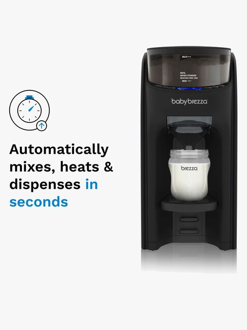 Baby Brezza Formula Pro Advanced Melkerstatnings- og Vellingmaskin, Black