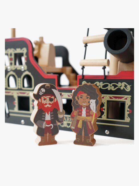 Le Toy Van Barbarossa Sjørøverskip & Karakterer