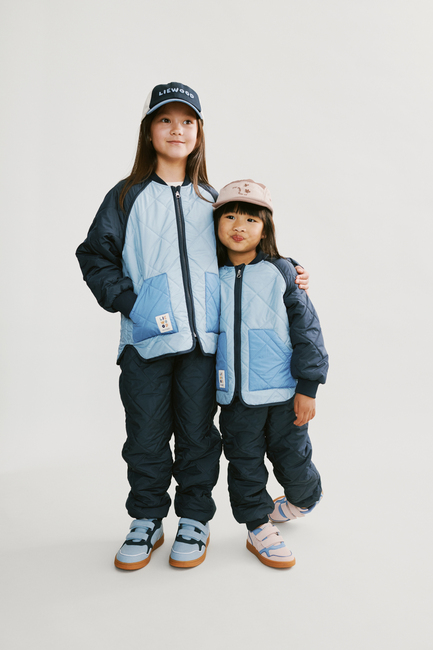 LIEWOOD Zella Termosett, Beach blue/Classic navy/mix