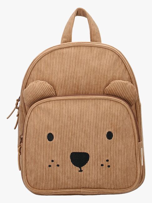 Kidzroom Manchester Ryggsekk Beary Excited Større, Brun