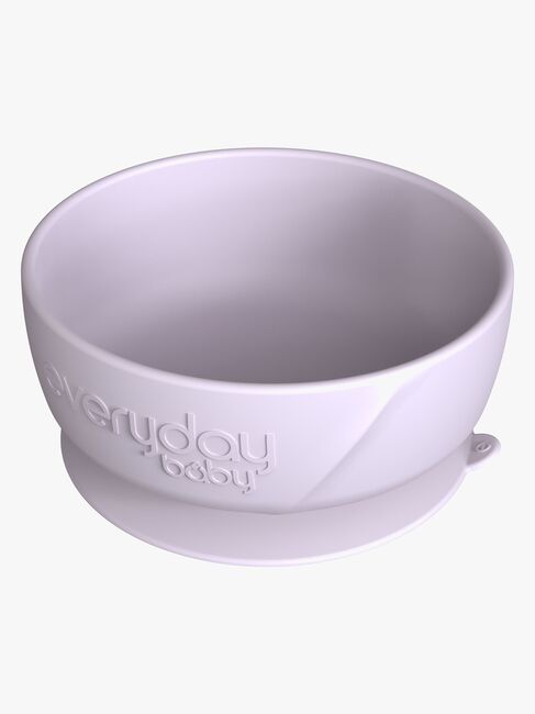 Everyday Baby Skål Silikon, Lavendel