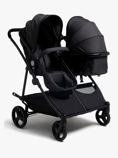 Beemoo Move Twin 2-in-1 Søskenvogn, Asphalt