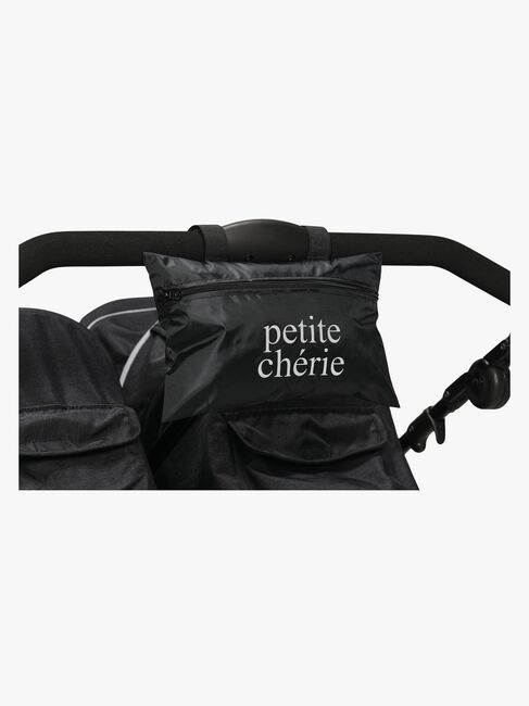 Petite Cherie Søsken Regntrekk, Black