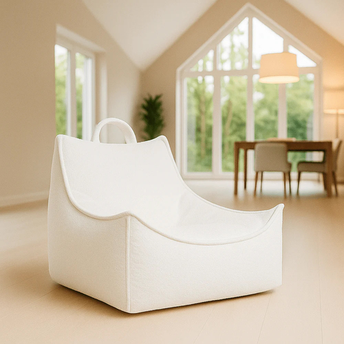 Meowbaby Boucle Saccosekk, Fresh Mint