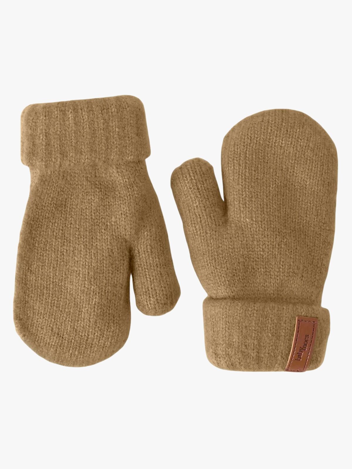 BabyMocs  Strikkede Votter, Caramel