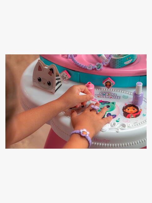Smoby Gabby's Dollhouse 2-i-1 Sminkebord med Krakk