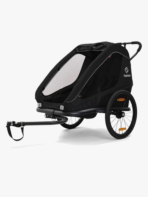 Hamax Traveller Sykkelvogn, Black/Black