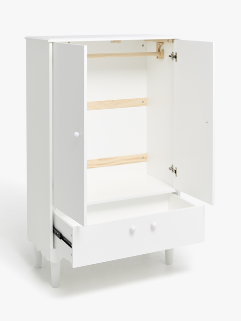 Alice & Fox Dune Klesskap, White