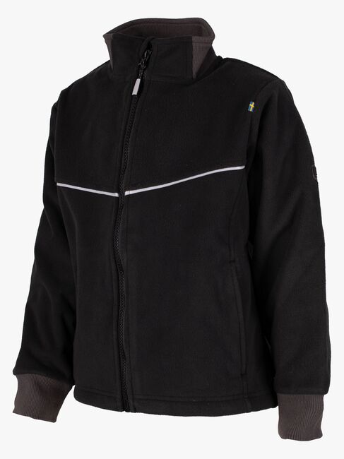 Lindberg Stormy  Vindtett Vindfleecejakke, Svart