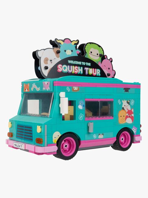 BLDR Squishmallows Byggesett Squish Tour Van