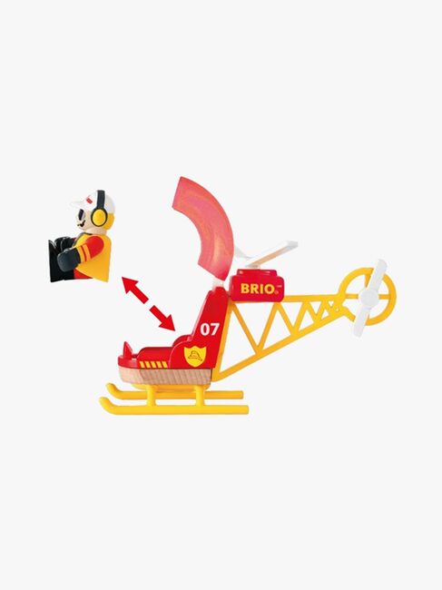 BRIO World 33797 Brannhelikopter