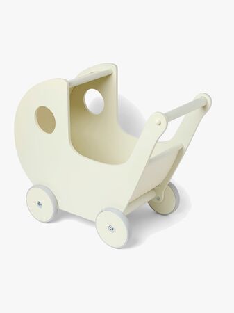 Smallstuff Dukkevogn Laget Av Tre, Hvit