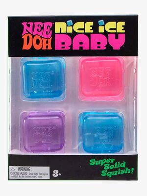 NeeDoh Nice Ice Baby Stressballer 4-Pakk