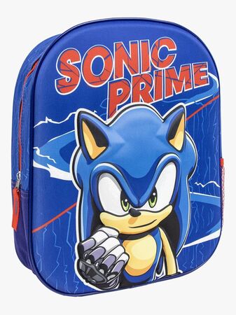 Sonic Prime Kids Ryggsekk 3D, Blå