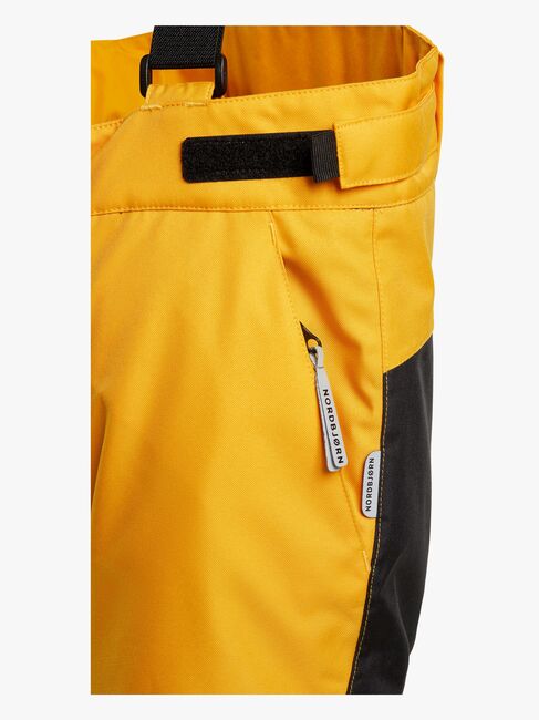 Nordbjørn Snowfall Skibukser, Sunflower/Solid Black