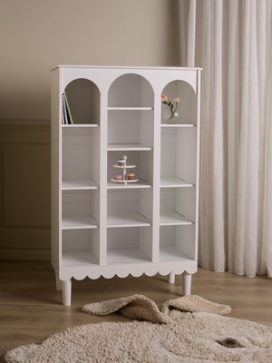 Alice & Fox Dune  Dekorativ Bokhylle, White