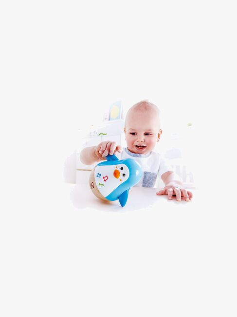 Hape Penguin Musical Wobbler Leke i Tre 