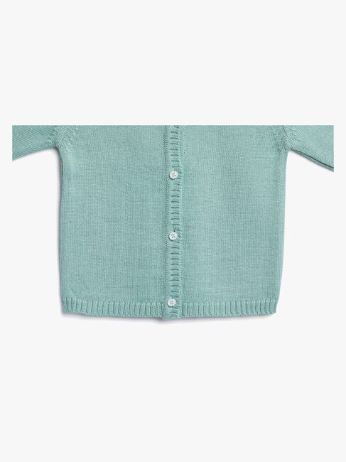 Petite Chérie Atelier Margit Cardigan, Light Green/Dusty Green