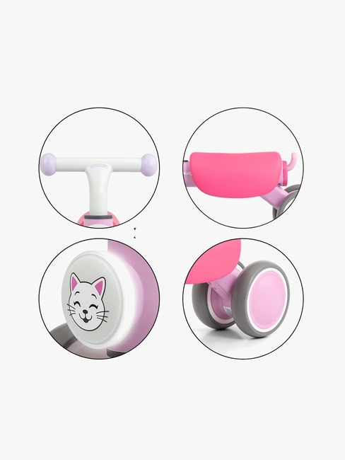 Milly Mally York Balansesykkel, Rosa