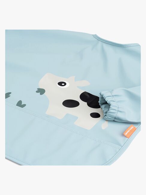 Done By Deer Tiny Farm  Langermet Smekke med Lomme, Blue