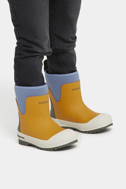 Nordbjörn Viskan  Fôrede Gummistøvler, Inca Gold/Stonewash/Deep Depths