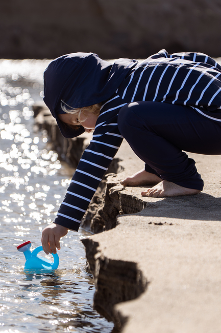 Nordbjørn Sandhamn UV-Sett, Navy Stripe