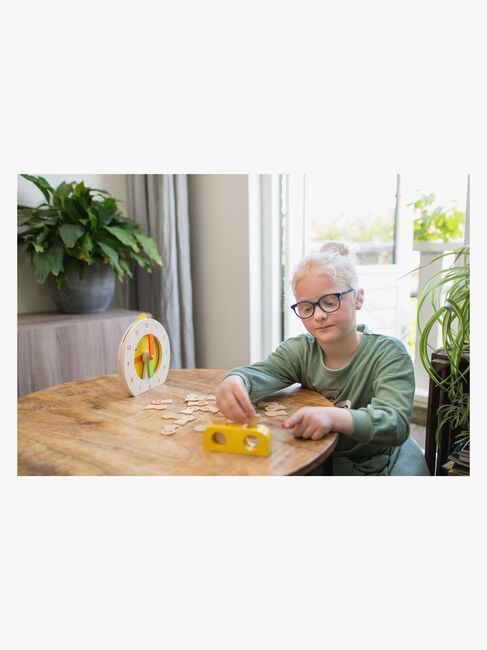 BS Toys Clock Barnespill, Flerfarget