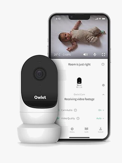 Owlet Cam 2 Babycall, White