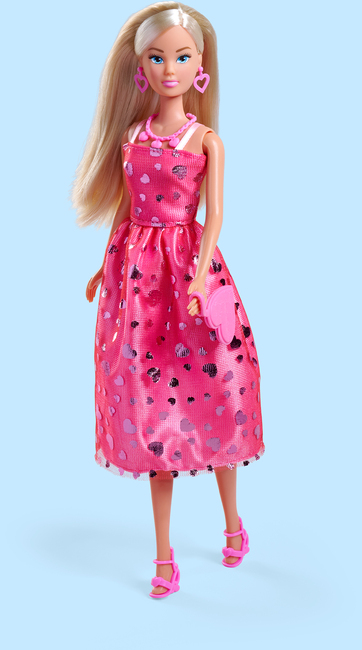 Steffi Love Motedukke med Glitterkjole