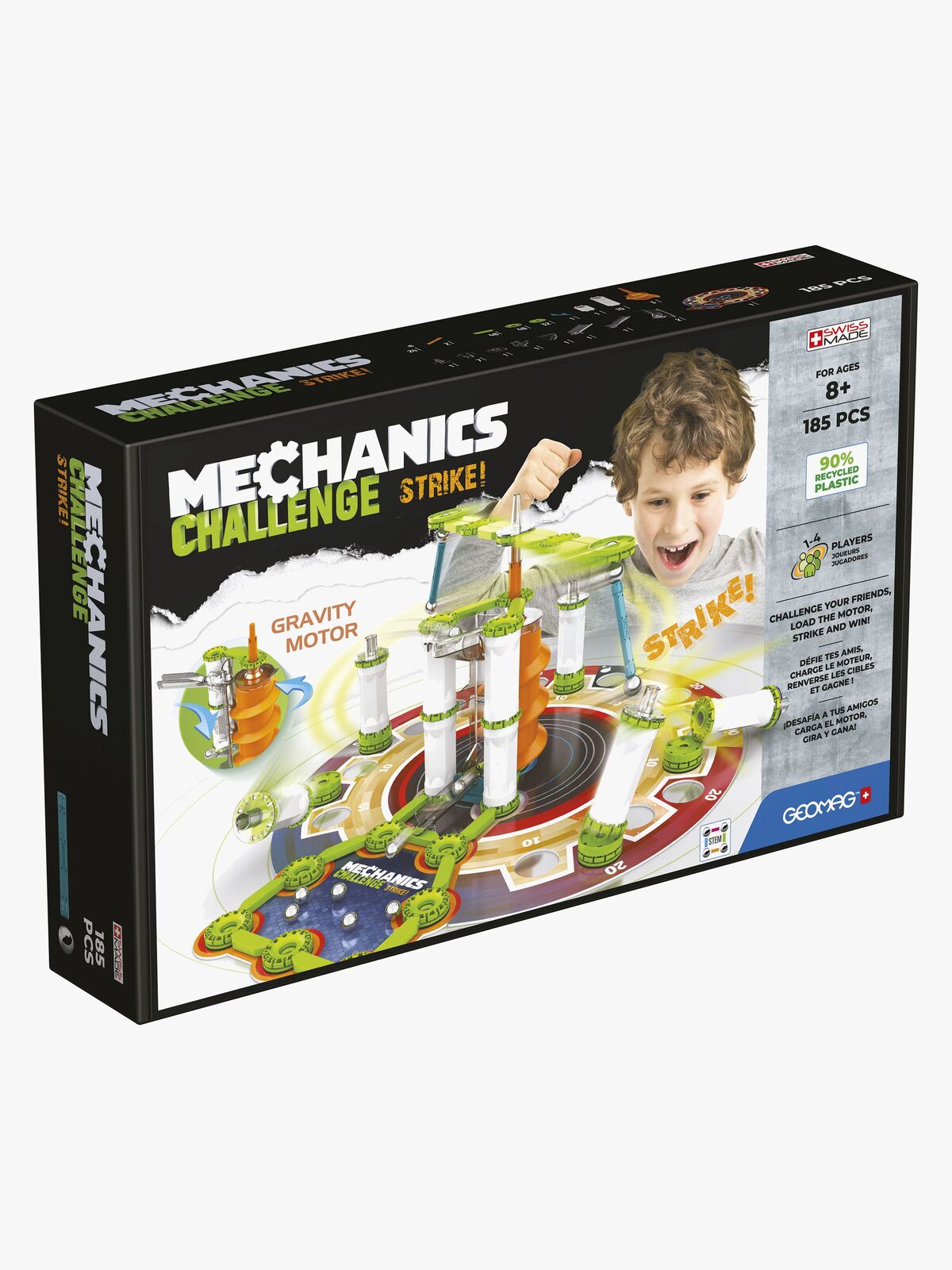 Geomag Mechanics Byggesett Challenge Strike 185 Deler