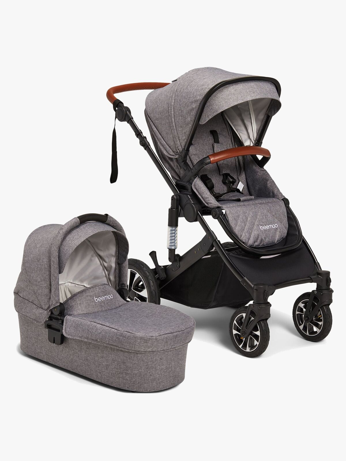 Beemoo Maxi 4 Duovogn, Grey/Black
