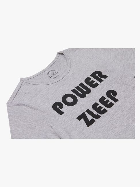 Luca & Lola Ester Nattkjole, Grey Melange