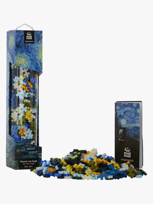 Plus Plus Byggesett Inspired Van Gogh Starry Night