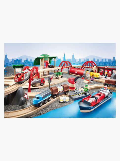 BRIO World 33052 Deluxe Togbanesett