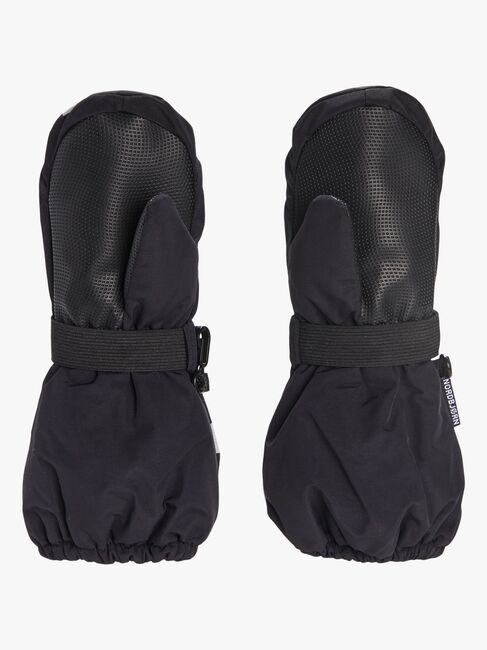 Nordbjørn Stalon Votter, Black/Silver Dots