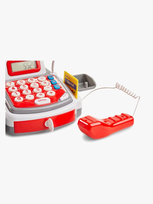 Cloudberry Castle Kassaapparat, Rød/Hvit