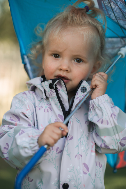 Lindberg Vattholma Regndress, Lavender/Pink