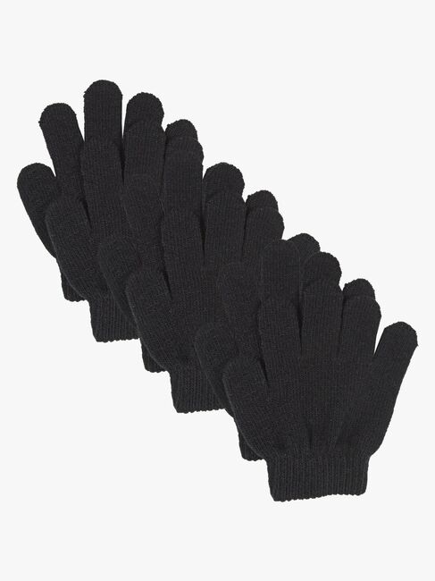 Lindberg Åsbro Vanter 3-Pakk, Black