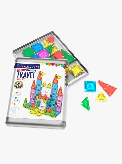 MAGNA-TILES MicroMAGS Deluxe Reses Byggesett 55 Deler