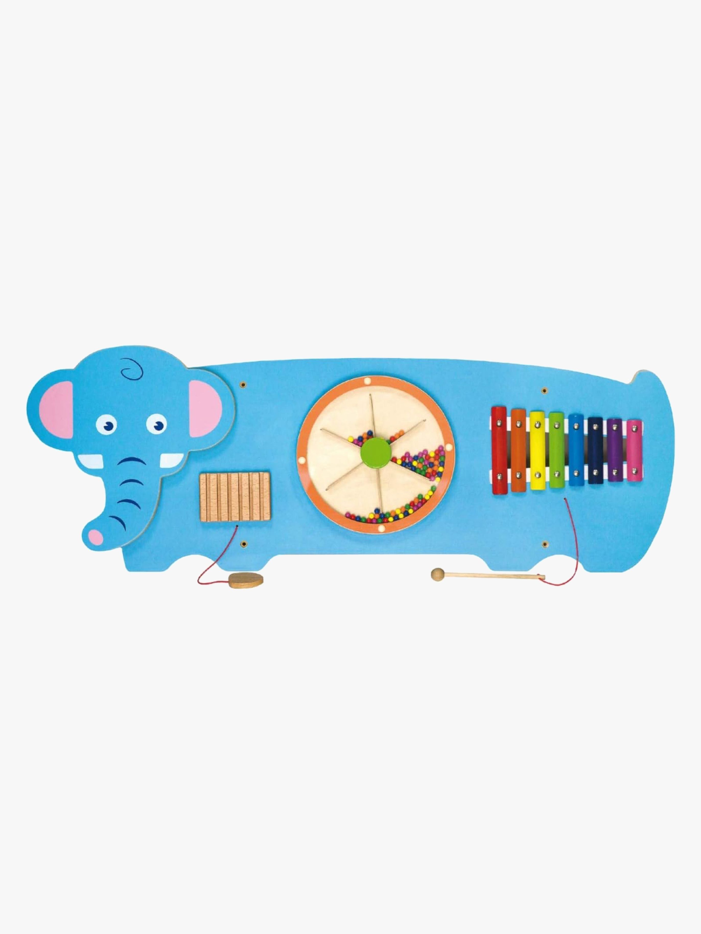 VIGA Veggleke Elefant - Aktivitetsleker - Tre