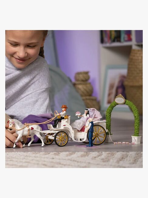 Schleich 42641 Horse Club Lekesett Bryllupsvogn