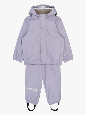 Mikk-Line Regnsett med Sele, Lavender Gray