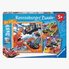 Ravensburger Puslespill Hot Wheels 3x49 Brikker