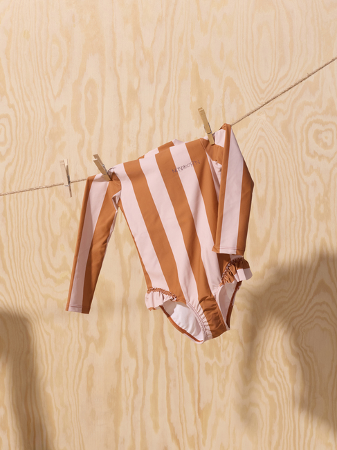 Nordbjörn Sandsjö UV-Badedrakt, Rosa Stripete