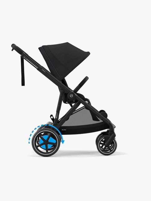 Cybex e-GAZELLE S Sportsvogn, Moon Black/Black