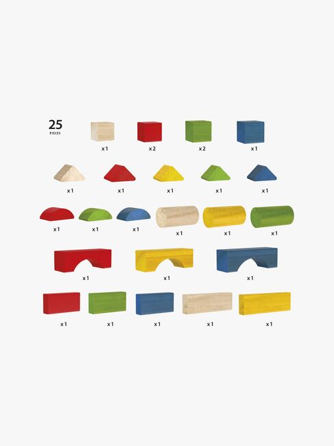 BRIO 30114 Byggesett i 25 Deler