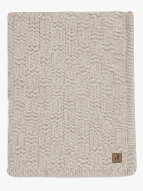 Jollein Teppe 75x100 cm Box Knit/Velvet, Warm Sand