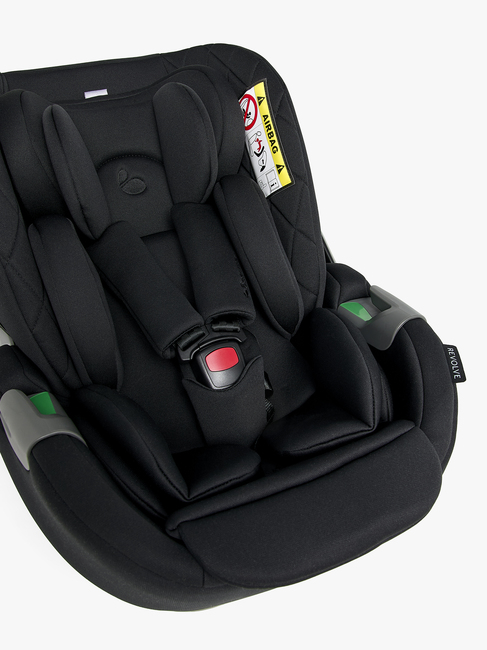 Beemoo Revolve i-Size Babybilstol, Black Stone
